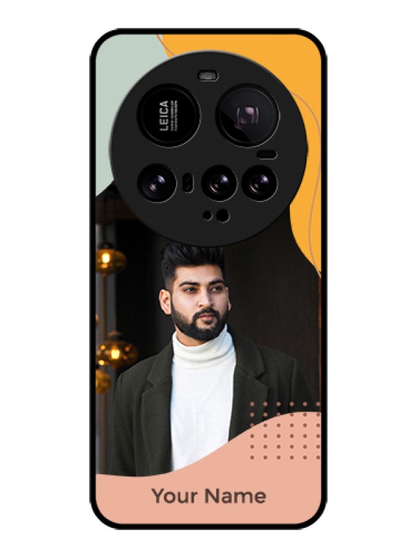 Custom Xiaomi 15 Ultra 5G Custom Glass Phone Case - Tri - Coloured Overlay Design