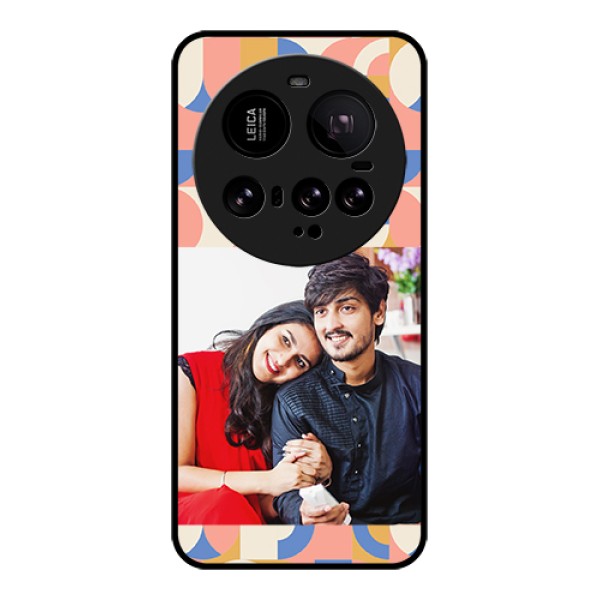 Xiaomi 15 Ultra 5G Custom Glass Phone Case - Semi - Circle Maze Pattern Design Xiaomi 15 Ultra 5G Custom Glass Phone Case - Semi - Circle Maze Pattern Design
