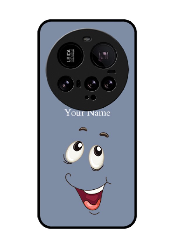 Xiaomi 15 Ultra 5G Custom Glass Phone Case - Laughing Cartoon Face Design