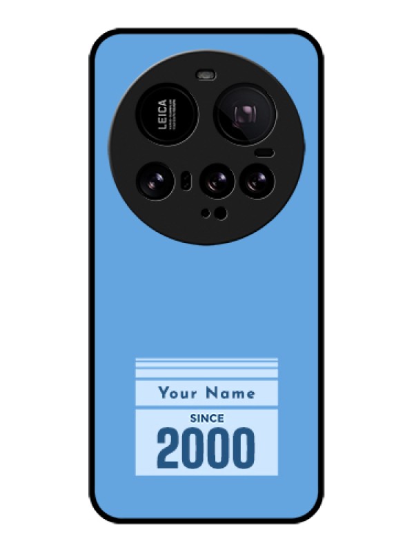 Custom Xiaomi 15 Ultra 5G Custom Glass Phone Case - Custom Year Of Birth Design