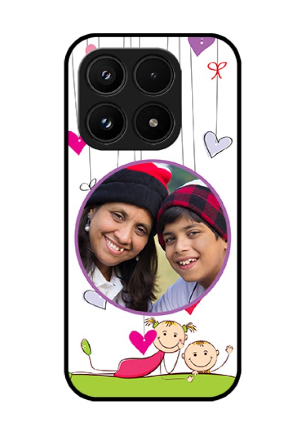 Xiaomi 17 5G Custom Glass Phone Case - Cute Kids Phone Case Design