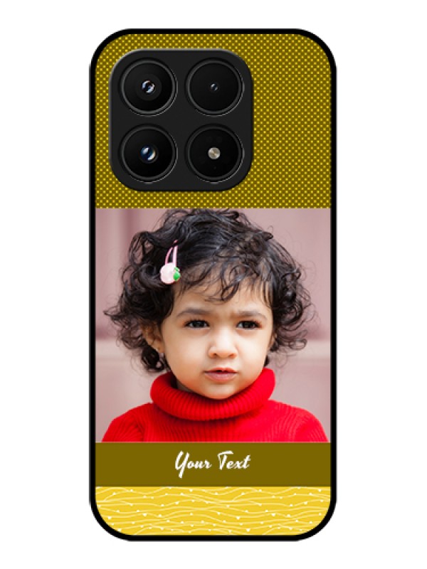 Custom Xiaomi 17 5G Custom Glass Phone Case - Simple Green Color Design