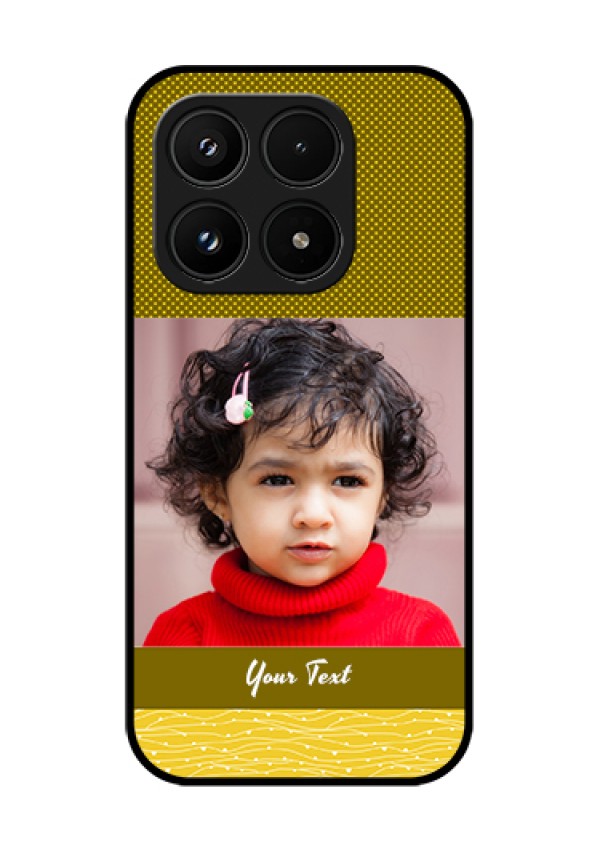 Xiaomi 17 5G Custom Glass Phone Case - Simple Green Color Design