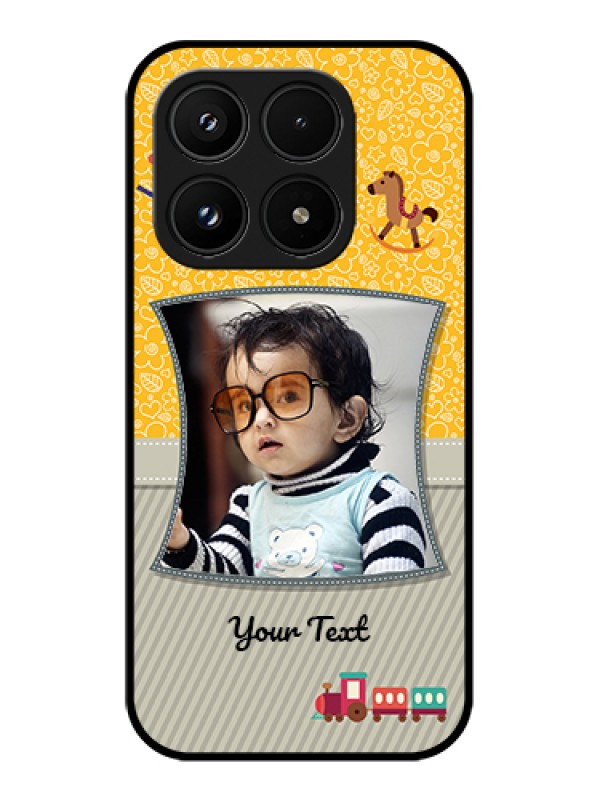 Custom Xiaomi 17 5G Custom Glass Phone Case - Baby Picture Upload Design