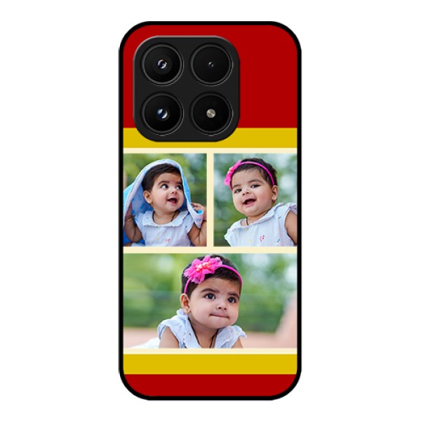 Xiaomi 17 5G Custom Glass Phone Case - Multiple Pic Upload Design Xiaomi 17 5G Custom Glass Phone Case - Multiple Pic Upload Design