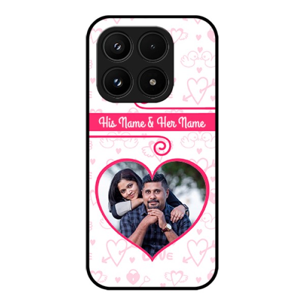 Xiaomi 17 5G Custom Glass Phone Case - Heart Shape Love Design Xiaomi 17 5G Custom Glass Phone Case - Heart Shape Love Design