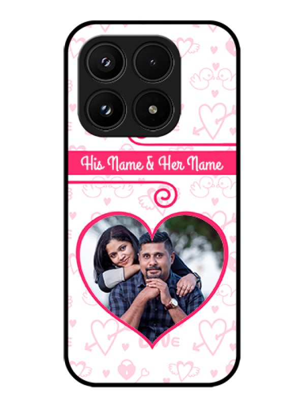 Custom Xiaomi 17 5G Custom Glass Phone Case - Heart Shape Love Design