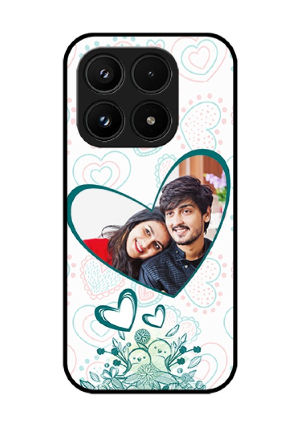 Xiaomi 17 5G Custom Glass Phone Case - Premium Couple Design