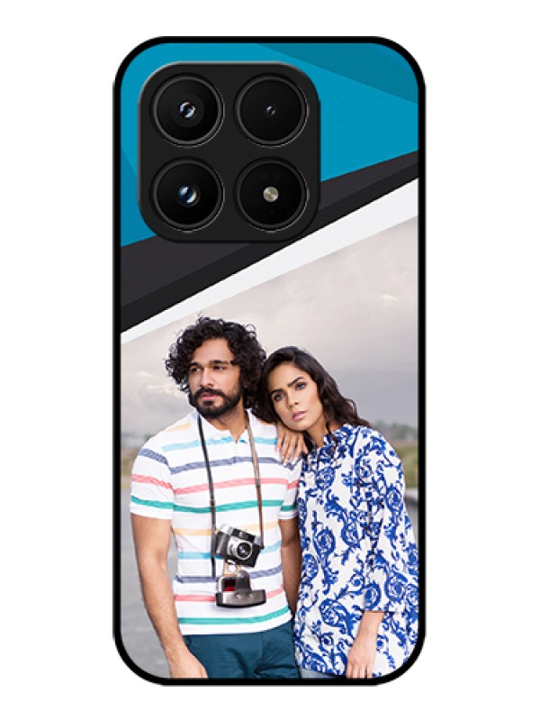 Custom Xiaomi 17 5G Custom Glass Phone Case - Simple Pattern Photo Upload Design