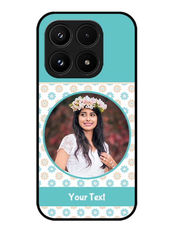Custom Xiaomi 17 5G Custom Glass Phone Case - Beautiful Flowers Design