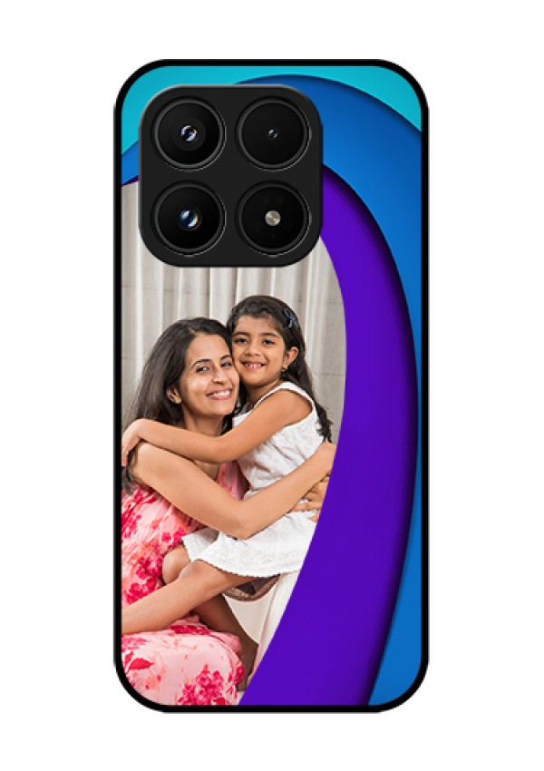 Xiaomi 17 5G Custom Glass Phone Case - Simple Pattern Design