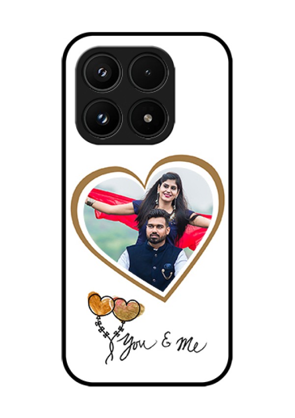 Xiaomi 17 5G Custom Glass Phone Case - You & Me Design