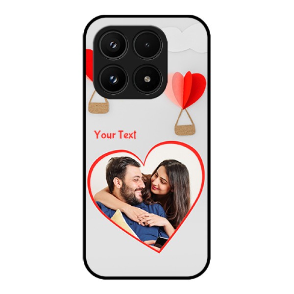 Xiaomi 17 5G Custom Glass Phone Case - Parachute Love Design Xiaomi 17 5G Custom Glass Phone Case - Parachute Love Design