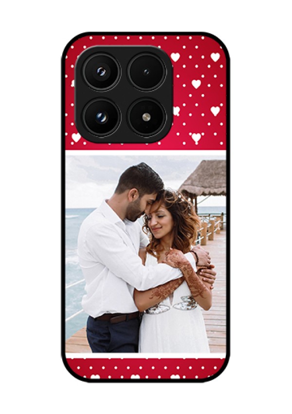 Xiaomi 17 5G Custom Glass Phone Case - Hearts Mobile Case Design