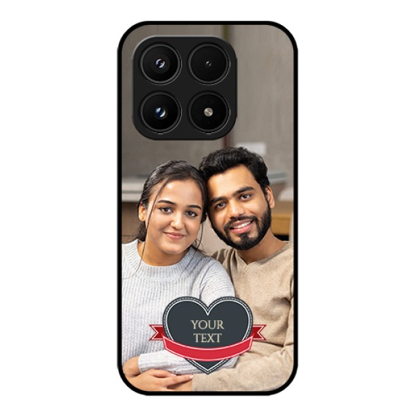 Xiaomi 17 5G Custom Glass Phone Case - Just Married Couple Design Xiaomi 17 5G Custom Glass Phone Case - Just Married Couple Design