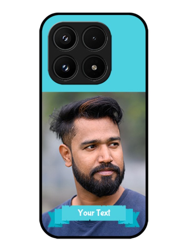 Custom Xiaomi 17 5G Custom Glass Phone Case - Blue Color Design