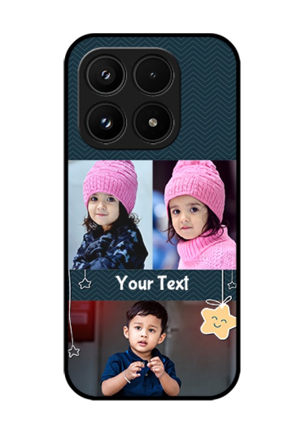 Xiaomi 17 5G Custom Glass Phone Case - Hanging Stars Design