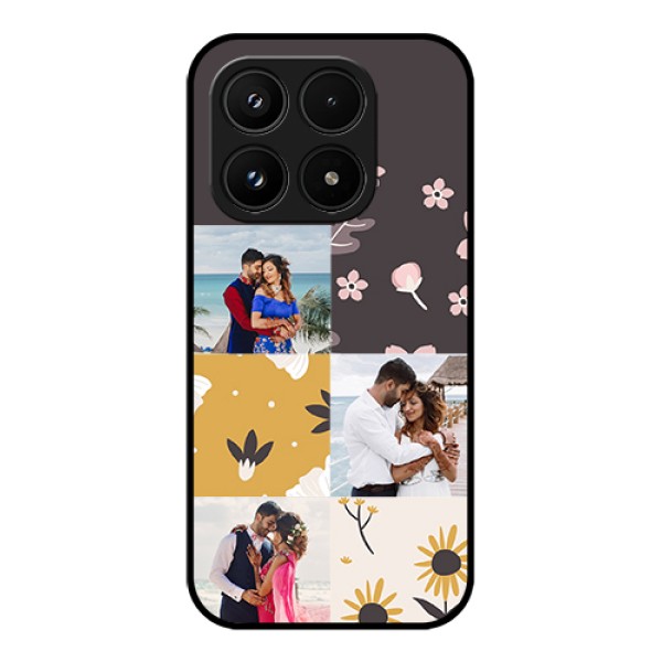 Xiaomi 17 5G Custom Glass Phone Case - 3 Images With Floral Design Xiaomi 17 5G Custom Glass Phone Case - 3 Images With Floral Design