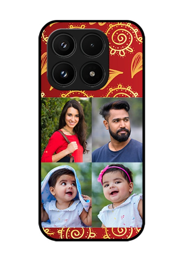 Xiaomi 17 5G Custom Glass Phone Case - 4 Image Traditional Design