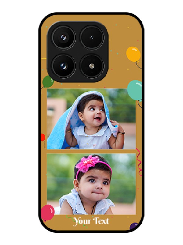 Custom Xiaomi 17 5G Custom Glass Phone Case - Image Holder With Birthday Celebrations Design
