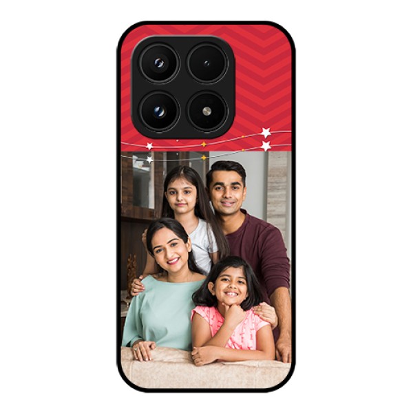 Xiaomi 17 5G Custom Glass Phone Case - Happy Family Design Xiaomi 17 5G Custom Glass Phone Case - Happy Family Design