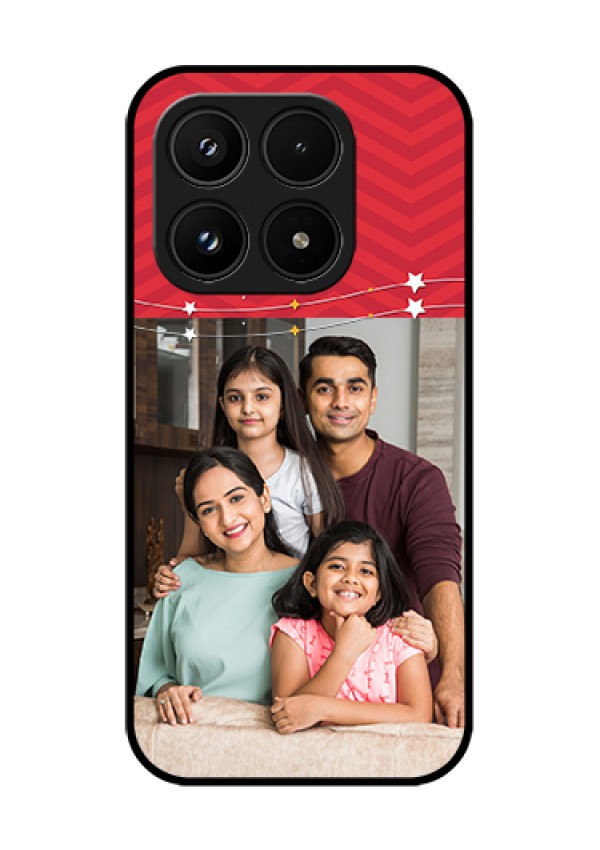 Xiaomi 17 5G Custom Glass Phone Case - Happy Family Design