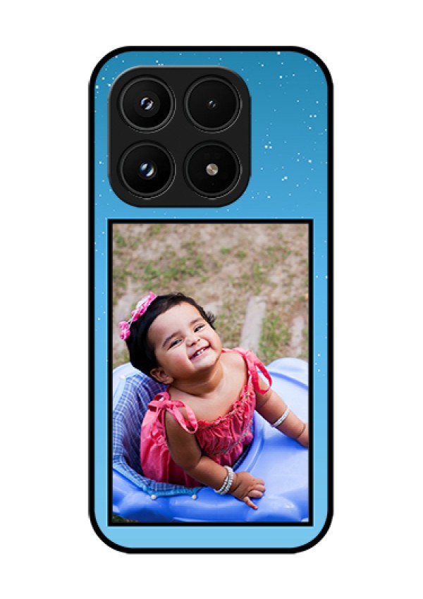 Xiaomi 17 5G Custom Glass Phone Case - Wave Pattern Colorful Design