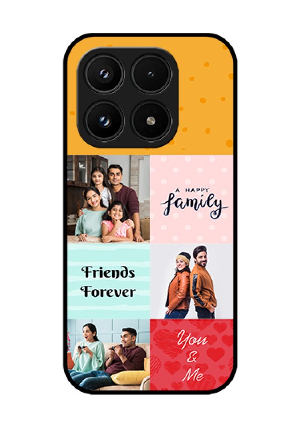 Xiaomi 17 5G Custom Glass Phone Case - Images With Quotes Design