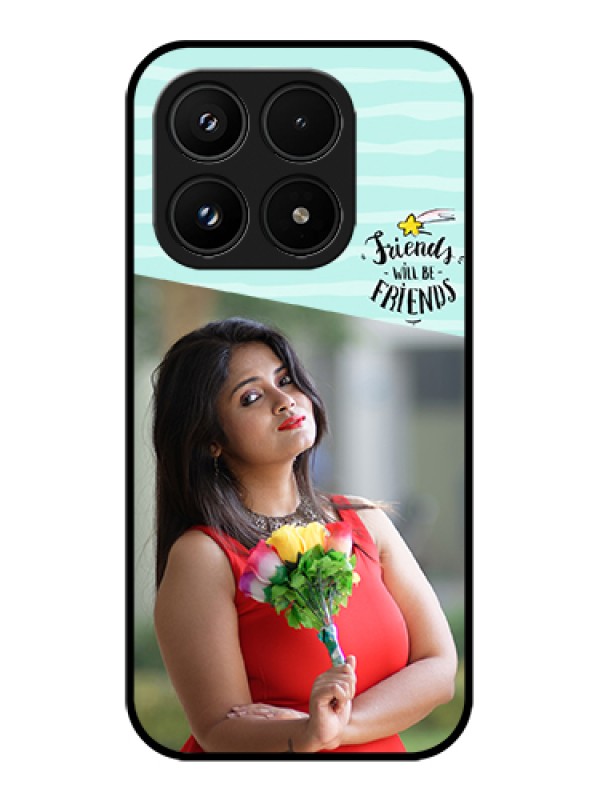 Custom Xiaomi 17 5G Custom Glass Phone Case - Friends Picture Icon Design