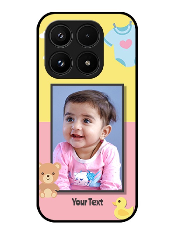 Custom Xiaomi 17 5G Custom Glass Phone Case - Kids 2 Color Design