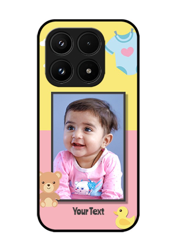 Xiaomi 17 5G Custom Glass Phone Case - Kids 2 Color Design
