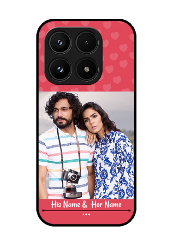Xiaomi 17 5G Custom Glass Phone Case - Simple Love Design