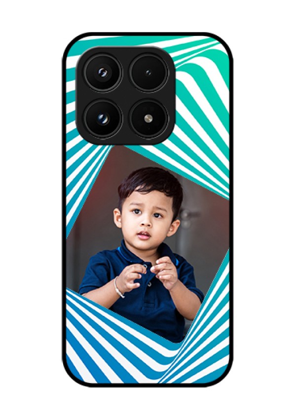 Xiaomi 17 5G Custom Glass Phone Case - Abstract Spiral Design