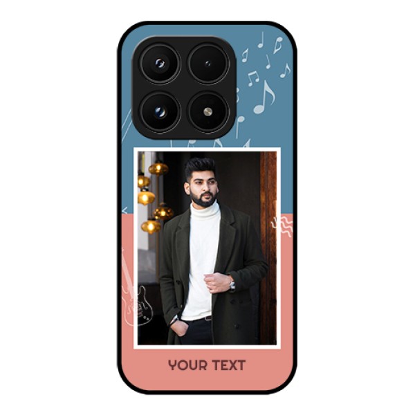 Xiaomi 17 5G Custom Glass Phone Case - With Color Musical Note Design Xiaomi 17 5G Custom Glass Phone Case - With Color Musical Note Design