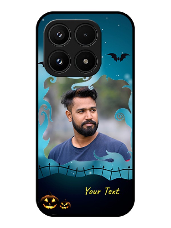 Custom Xiaomi 17 5G Custom Glass Phone Case - Halloween Frame Design