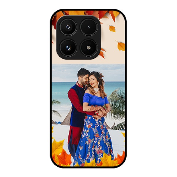 Xiaomi 17 5G Custom Glass Phone Case - Autumn Maple Leaves Design Xiaomi 17 5G Custom Glass Phone Case - Autumn Maple Leaves Design