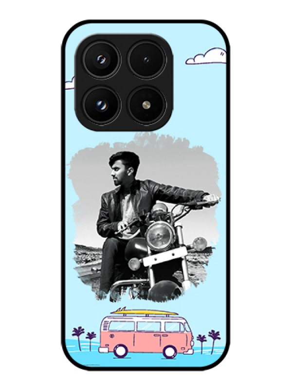 Custom Xiaomi 17 5G Custom Glass Phone Case - Travel & Adventure Design