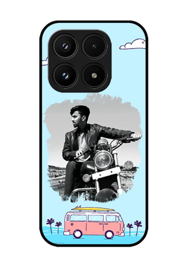 Xiaomi 17 5G Custom Glass Phone Case - Travel & Adventure Design