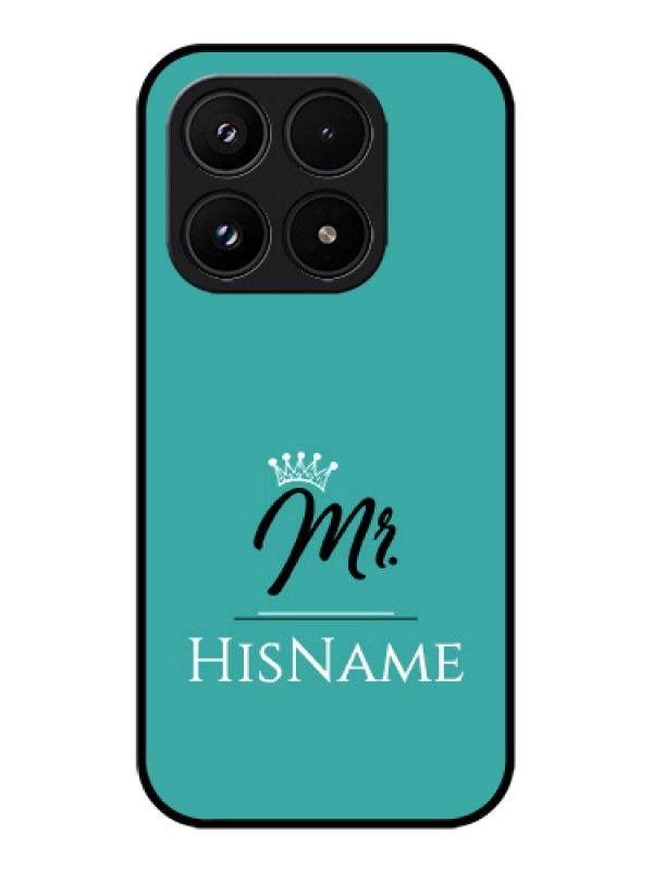 Custom Xiaomi 17 5G Custom Glass Phone Case - Mr With Name Design