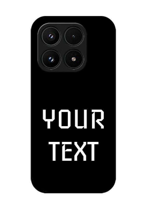 Xiaomi 17 5G Custom Glass Phone Case - Your Name Design