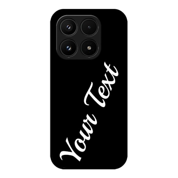 Xiaomi 17 5G Custom Glass Phone Case - With Your Name Design Xiaomi 17 5G Custom Glass Phone Case - With Your Name Design