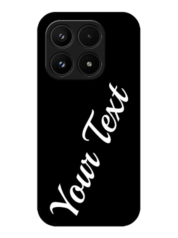 Custom Xiaomi 17 5G Custom Glass Phone Case - With Your Name Design
