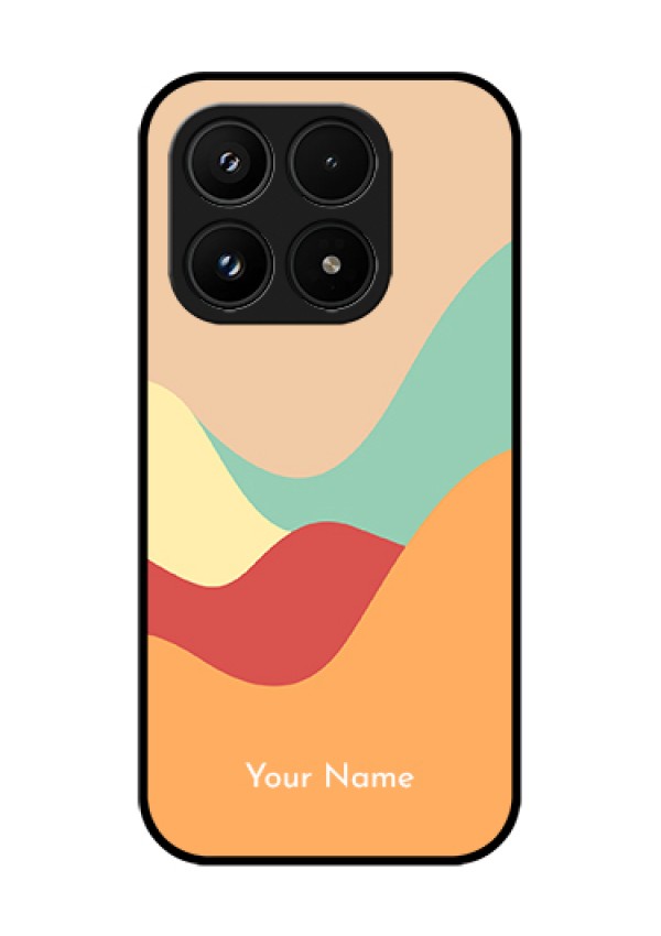 Xiaomi 17 5G Custom Glass Phone Case - Ocean Waves Multi - Colour Design