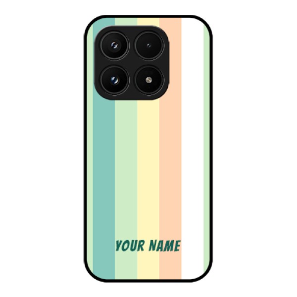 Xiaomi 17 5G Custom Glass Phone Case - Multi - Colour Stripes Design Xiaomi 17 5G Custom Glass Phone Case - Multi - Colour Stripes Design