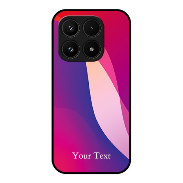 Xiaomi 17 5G Custom Glass Phone Case - Digital Abstract Overlap Design Xiaomi 17 5G Custom Glass Phone Case - Digital Abstract Overlap Design