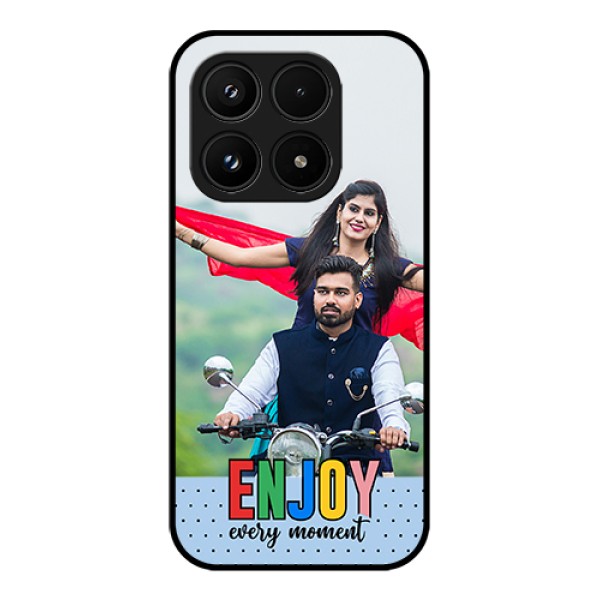 Xiaomi 17 5G Custom Glass Phone Case - Enjoy Every Moment Design