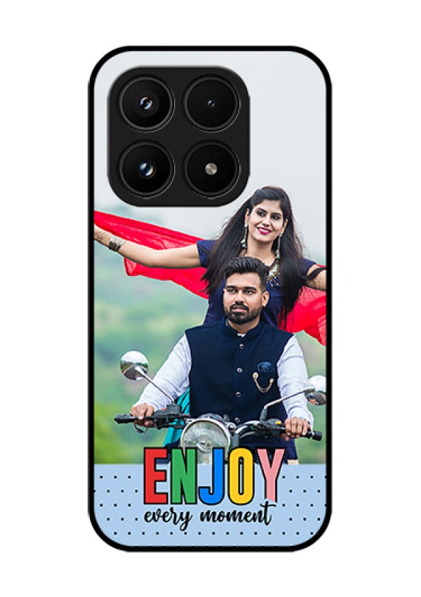 Xiaomi 17 5G Custom Glass Phone Case - Enjoy Every Moment Design