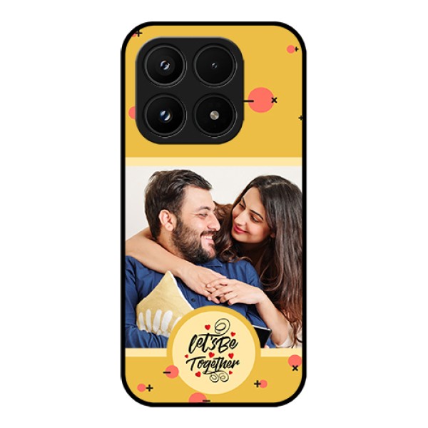 Xiaomi 17 5G Custom Glass Phone Case - Lets Be Together Design Xiaomi 17 5G Custom Glass Phone Case - Lets Be Together Design