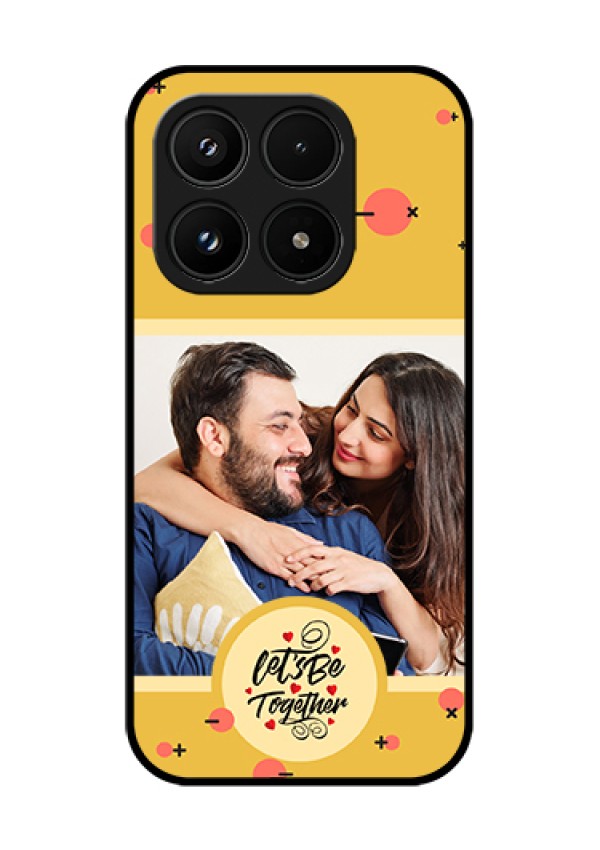 Xiaomi 17 5G Custom Glass Phone Case - Lets Be Together Design