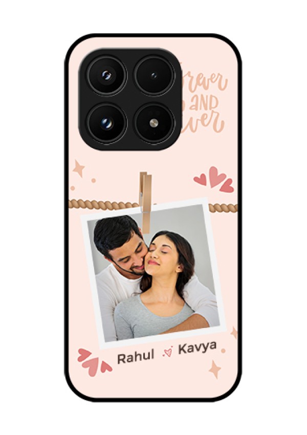 Xiaomi 17 5G Custom Glass Phone Case - Forever And Ever Love Design
